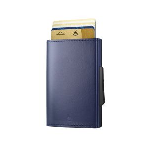 Ögon Designs Cascade Wallet RFID Pop-Up Lompakko Navy blue